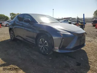 2023 Lexus RZ with VIN JTJAAAAB0PA004493, listed as a Copart auction lot 65047984 with 6,033 mi miles and Salvage Title. Bid and sale history available at carsss.com. Image 4.