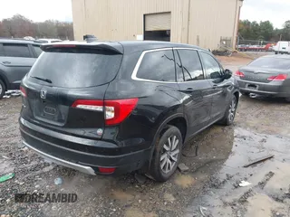 2019 Honda Pilot EX-L z VIN 5FNYF5H56KB016304, wystawiony jako IAAI lot #41072939 z przebiegiem 105 592 mil mil oraz . Historia ofert i sprzedaży dostępna na DreamBid. Obrazek 4.