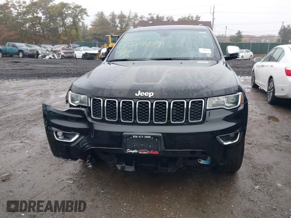 2019 Jeep Grand Cherokee Limited with VIN 1C4RJFBG6KC854476, listed as a IAAI auction lot 37947995 with 999,999 mi miles. Bid and sale history available at carsss.com. Image 11.