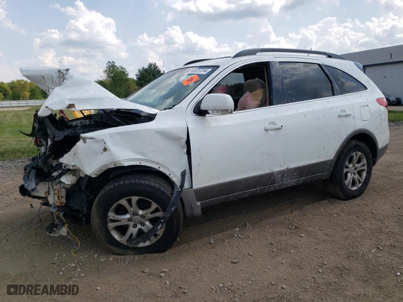 2012 Hyundai Veracruz Limited with VIN KM8NU4CC2CU201060, listed as a Copart auction lot 84287604 with 138,178 mi miles and Salvage Title. Bid and sale history available at carsss.com. Image 1.