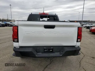 2024 Chevrolet Colorado 2WD Work Truck with VIN 1GCGSBEC8R1132891, listed as a Copart auction lot 46445545 with 3,588 mi miles and Salvage Title. Bid and sale history available at DreamBid. Image 6.