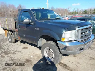 2004 Ford F-350 XL with VIN 1FTSF31L84EB90477, listed as a IAAI auction lot 41894632 with 212,107 mi miles and . Bid and sale history available at DreamBid. Image 1.