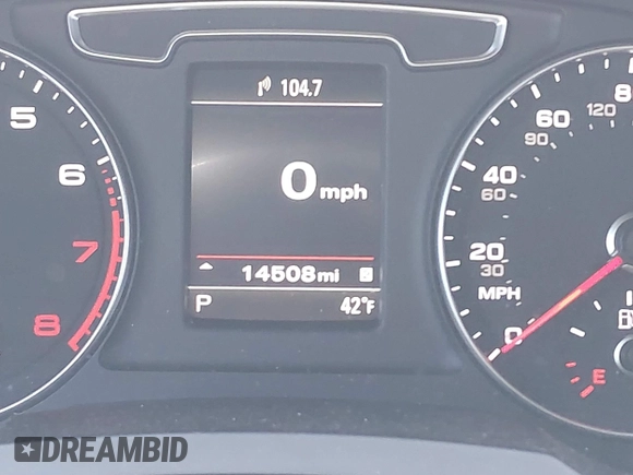 2016 Audi Q3 Prestige with VIN WA1GFCFS9GR022778, listed as a IAAI auction lot 41986610 with 14,508 mi miles. Bid and sale history available at carsss.com. Image 15.