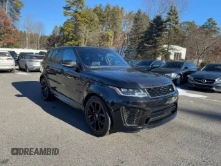 2018 Land Rover Range Rover Sport SVR with VIN SALWZ2SE9JA804998, listed as a Copart auction lot 88532855 with 102,965 mi miles and Clean Title. Bid and sale history available at carsss.com. Image 2.