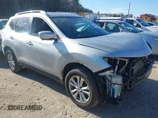 2014 Nissan Rogue S with VIN 5N1AT2MV9EC757137, listed as a IAAI auction lot 41826847 with 170,793 mi miles. Bid and sale history available at carsss.com. Image 1.