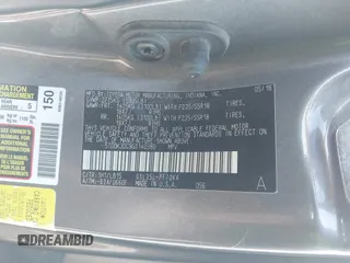 2016 Toyota Sienna Ltd with VIN 5TDDK3DC9GS140380, listed as a IAAI auction lot 41753383 with 215,123 mi miles. Bid and sale history available at carsss.com. Image 9.
