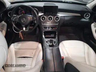 2016 Mercedes-Benz C 300 Luxury with VIN 55SWF4KB8GU113087, listed as a Copart auction lot 84115574 with 136,175 mi miles and Salvage Title. Bid and sale history available at DreamBid. Image 8.