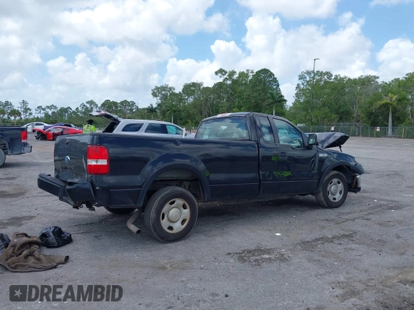 2008 Ford F-150 XL with VIN 1FTRF12258KC28733, listed as a IAAI auction lot 41957558 with 89,920 mi miles and . Bid and sale history available at carsss.com. Image 4.