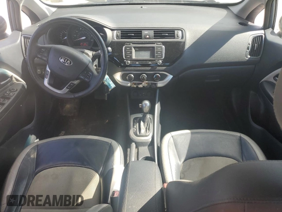 2017 Kia Rio EX with VIN KNADN4A32H6059057, listed as a Copart auction lot 75962974 with 54,144 mi miles and Salvage Title. Bid and sale history available at carsss.com. Image 8.