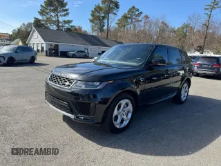 2018 Land Rover Range Rover Sport HSE with VIN SALWR2RVXJA414725, listed as a Copart auction lot 52300335 with 77,046 mi miles and Clean Title. Bid and sale history available at carsss.com. Image 1.