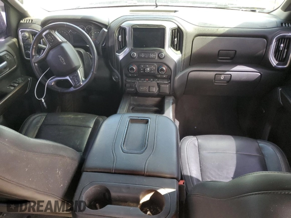 2020 Chevrolet Silverado 1500 RST with VIN 3GCPWDED5LG214689, listed as a Copart auction lot 76002194 with Not Provided miles and Non Repairable. Bid and sale history available at DreamBid. Image 8.