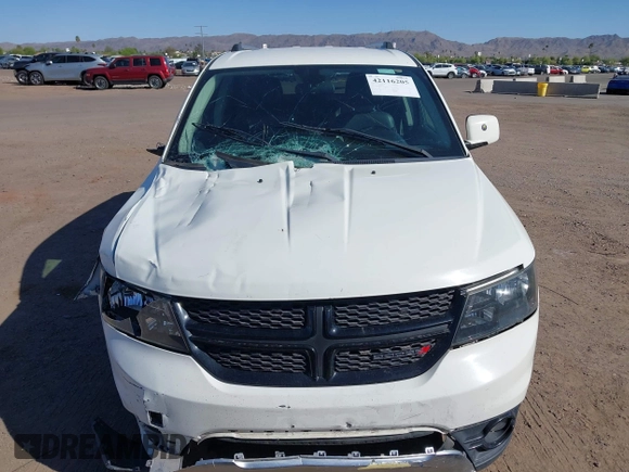 2018 Dodge Journey Crossroad z VIN 3C4PDCGG3JT475783, wystawiony jako IAAI lot #42116205 z przebiegiem 144 789 mil mil oraz . Historia ofert i sprzedaży dostępna na DreamBid. Obrazek 12.