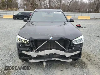 2020 BMW X3 sDrive30i with VIN 5UXTY3C09L9C69649, listed as a Copart auction lot 48416745 with 28,469 mi miles and Salvage Title. Bid and sale history available at carsss.com. Image 5.