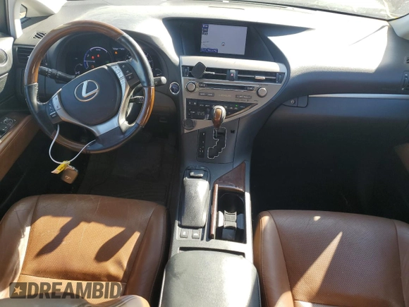 2014 Lexus RX 450h with VIN JTJZB1BA3E2414296, listed as a Copart auction lot 74358644 with 219,617 mi miles and Salvage title. Bid and sale history available at DreamBid. Image 8.