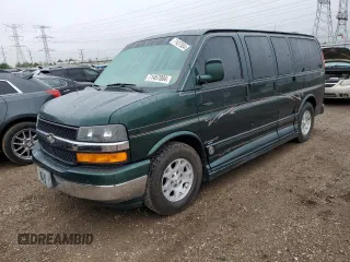 2003 Chevrolet Express Cargo YF7 Upfitter with VIN 1GBFH15TX31187780, listed as a Copart auction lot 71457004 with Not provided miles and Salvage title. Bid and sale history available at DreamBid. Image 1.