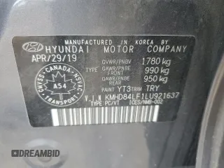 2020 Hyundai Elantra SEL z VIN KMHD84LF1LU921637, wystawiony jako Copart lot #55650965 z przebiegiem 268 315 mil mil oraz Szkoda całkowita • Salvage title. Historia ofert i sprzedaży dostępna na DreamBid. Obrazek 12.