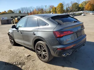 2023 Audi SQ5 Sportback Prestige with VIN WA134AFY0P2040785, listed as a Copart auction lot 77425304 with 22,996 mi miles and Salvage Title. Bid and sale history available at DreamBid. Image 2.