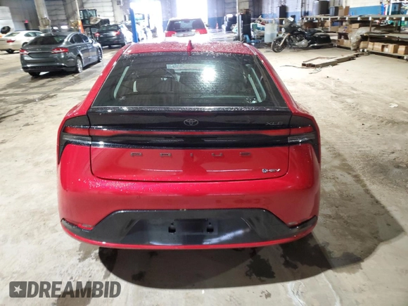 2024 Toyota Prius LE z VIN JTDADABU6R3021347, wystawiony jako Copart lot #51042095 z przebiegiem 1 460 mil mil oraz Szkoda całkowita • Salvage title. Historia ofert i sprzedaży dostępna na DreamBid. Obrazek 6.