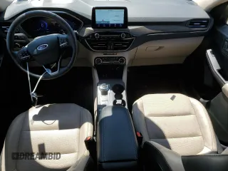 2020 Ford Escape Titanium with VIN 1FMCU9J90LUA49890, listed as a Copart auction lot 57228065 with 24,283 mi miles and Salvage title. Bid and sale history available at DreamBid. Image 8.