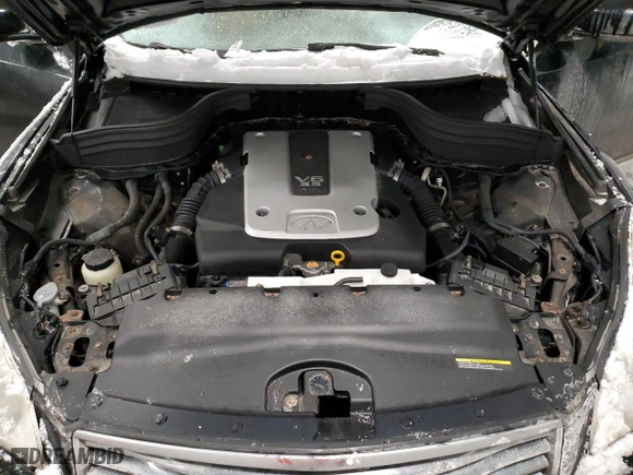 2012 Infiniti EX35 Journey with VIN JN1AJ0HR9CM452338, listed as a Copart auction lot 43926875 with 156,983 mi miles and Clean Title. Bid and sale history available at carsss.com. Image 12.