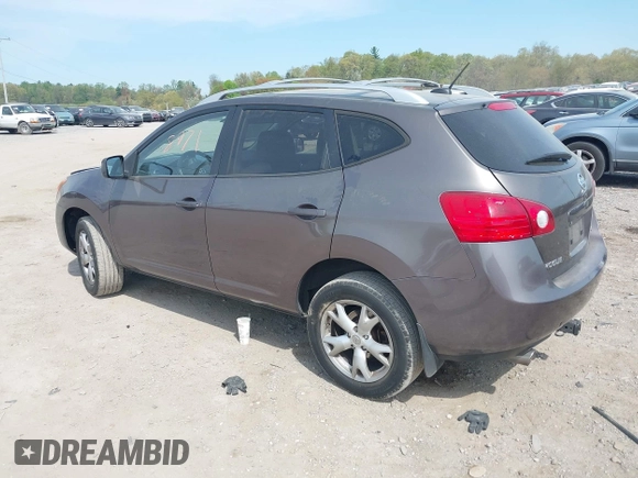 2009 Nissan Rogue S with VIN JN8AS58V69W185150, listed as a IAAI auction lot 42098971 with 192,176 mi miles and . Bid and sale history available at DreamBid. Image 3.