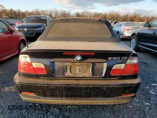 2003 BMW 3 Series 330Ci with VIN WBABS53403JU98646, listed as a Copart auction lot 82978484 with 0 mi miles and Salvage Title. Bid and sale history available at carsss.com. Image 6.