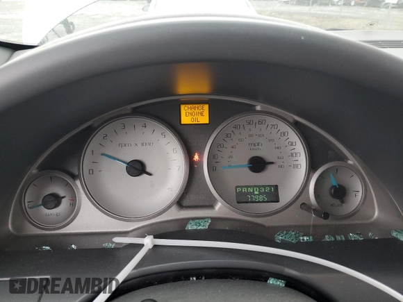 2004 Buick Rendezvous with VIN 3G5DB03E64S557407, listed as a Copart auction lot 44265605 with 77,985 mi miles and Salvage Title. Bid and sale history available at DreamBid. Image 9.