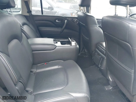 2023 Infiniti QX80 LUXE with VIN JN8AZ2AE2P9302125, listed as a IAAI auction lot 41546696 with 58,323 mi miles. Bid and sale history available at carsss.com. Image 8.