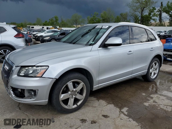 2011 Audi Q5 Premium Plus with VIN WA1LFAFP8BA025063, listed as a Copart auction lot 55087725 with 125,714 mi miles and Salvage title. Bid and sale history available at DreamBid. Image 1.