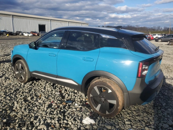 2025 Nissan Kicks SR with VIN 3N8AP6DDXSL311929, listed as a Copart auction lot 86688104 with 2,342 mi miles and Salvage Title. Bid and sale history available at carsss.com. Image 2.