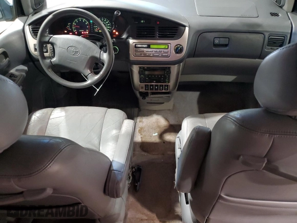 2002 Toyota Sienna LE with VIN 4T3ZF13C42U437712, listed as a Copart auction lot 64836245 with 151,693 mi miles and Salvage title. Bid and sale history available at DreamBid. Image 8.