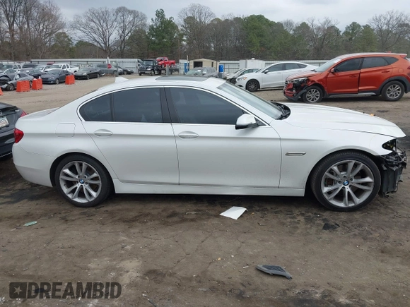 2016 BMW 5 Series 535i with VIN WBA5B1C55GG134983, listed as a IAAI auction lot 41519709 with 192,363 mi miles and . Bid and sale history available at DreamBid. Image 13.