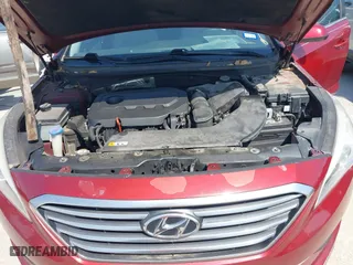2015 Hyundai Sonata 2.4L SE with VIN 5NPE24AF7FH257498, listed as a IAAI auction lot 42051629 with 1 mi miles. Bid and sale history available at carsss.com. Image 10.