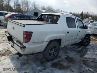 2013 Honda Ridgeline Sport with VIN 5FPYK1F78DB501773, listed as a Copart auction lot 46409815 with 207,474 mi miles and Salvage Title. Bid and sale history available at carsss.com. Image 3.