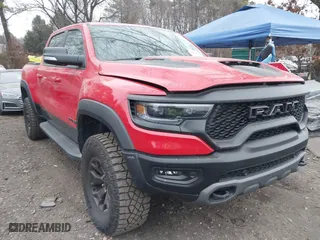 2022 Ram 1500 TRX with VIN 1C6SRFU93NN415101, listed as a IAAI auction lot 41176607 with 15,055 mi miles. Bid and sale history available at carsss.com. Image 1.