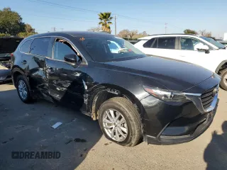 2017 Mazda CX-9 Sport with VIN JM3TCBBY8H0138567, listed as a Copart auction lot 88476185 with 0 mi miles and Salvage Title. Bid and sale history available at carsss.com. Image 4.