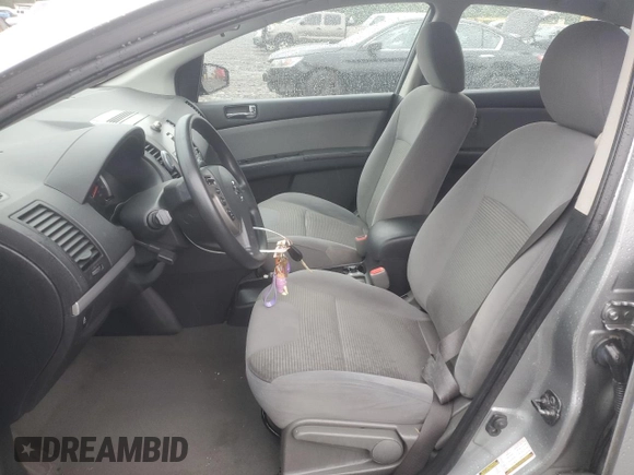 2012 Nissan Sentra 2.0 with VIN 3N1AB6AP1CL783577, listed as a Copart auction lot 57779435 with 195,103 mi miles and Salvage title. Bid and sale history available at DreamBid. Image 7.