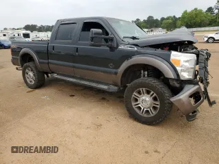 2015 Ford F-350 Platinum with VIN 1FT8W3BT7FEC11976, listed as a Copart auction lot 51699465 with 167,711 mi miles and Salvage Title. Bid and sale history available at DreamBid. Image 4.