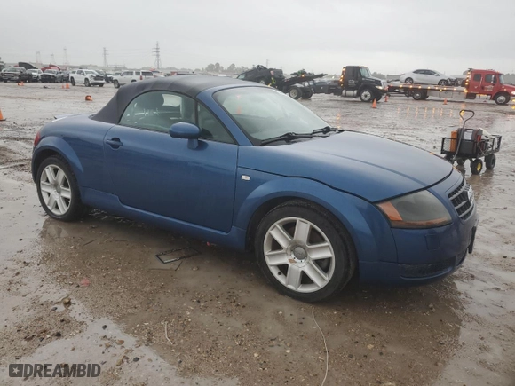 2004 Audi TT with VIN TRUTC28N041022148, listed as a Copart auction lot 83621904 with 59,277 mi miles and Clean Title. Bid and sale history available at carsss.com. Image 4.