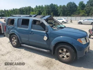 2006 Nissan Pathfinder SE z VIN 5N1AR18U66C619440, wystawiony jako Copart lot #59337215 z przebiegiem Nie podano mil oraz Szkoda całkowita • Salvage title. Historia ofert i sprzedaży dostępna na DreamBid. Obrazek 4.
