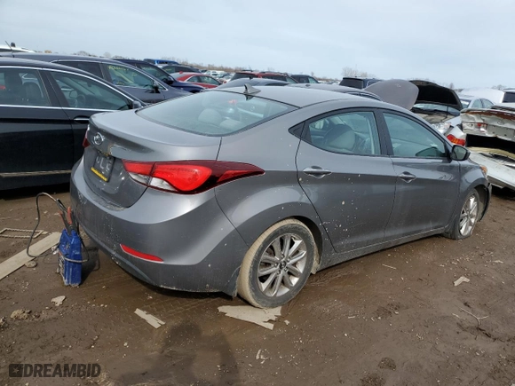 2014 Hyundai Elantra SE with VIN 5NPDH4AE5EH508602, listed as a Copart auction lot 50047935 with 95,808 mi miles and Salvage Title. Bid and sale history available at carsss.com. Image 3.