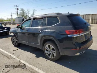 2021 Volkswagen Atlas SE with VIN 1V2WR2CA8MC587681, listed as a Copart auction lot 57714075 with 68,306 mi miles and Salvage title. Bid and sale history available at DreamBid. Image 2.