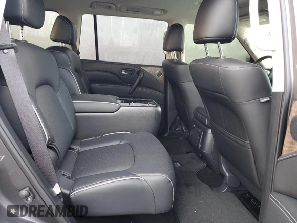2024 Infiniti QX80 LUXE with VIN JN8AZ2AE8R9330286, listed as a Copart auction lot 73105994 with 830 mi miles and Salvage Title. Bid and sale history available at carsss.com. Image 11.