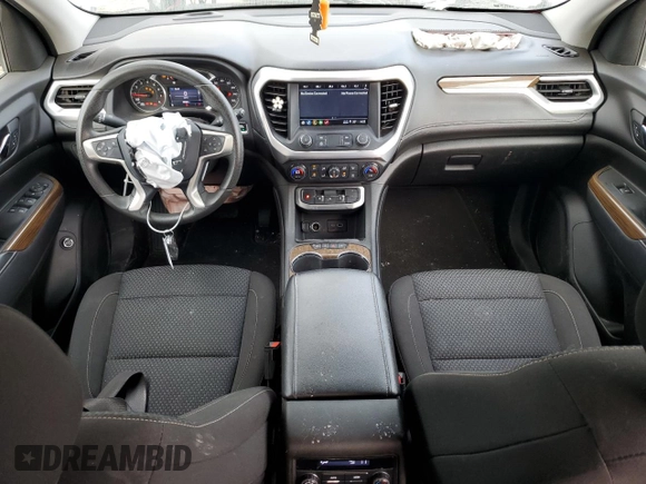 2021 GMC Acadia SLE with VIN 1GKKNKLS6MZ177256, listed as a Copart auction lot 44015375 with 98,886 mi miles and Salvage Title. Bid and sale history available at DreamBid. Image 8.