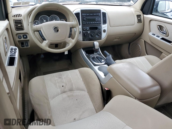 2007 Mercury Mariner Convenience z VIN 4M2YU80Z17KJ17566, wystawiony jako Copart lot #86136014 z przebiegiem 134 328 mil mil oraz Szkody całkowita. Historia ofert i sprzedaży dostępna na DreamBid. Obrazek 8.
