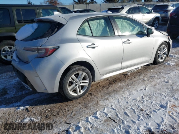 2019 Toyota Corolla Hatchback SE with VIN JTNK4RBE3K3029225, listed as a IAAI auction lot 41633479 with 90,172 mi miles. Bid and sale history available at carsss.com. Image 4.
