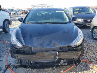 2013 Hyundai Elantra Coupe GS with VIN KMHDH6AE0DU001327, listed as a Copart auction lot 82601274 with 45,293 mi miles and Salvage Title. Bid and sale history available at carsss.com. Image 5.