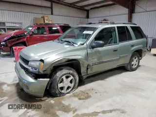 2004 Chevrolet TrailBlazer LS with VIN 1GNDT13S442158239, listed as a Copart auction lot 49351445 with 205,843 mi miles and Salvage Title. Bid and sale history available at carsss.com. Image 1.