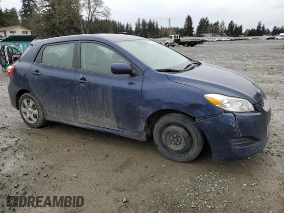 2009 Toyota Matrix with VIN 2T1KU40E29C181590, listed as a Copart auction lot 50651605 with 113,382 mi miles and Salvage Title. Bid and sale history available at carsss.com. Image 4.