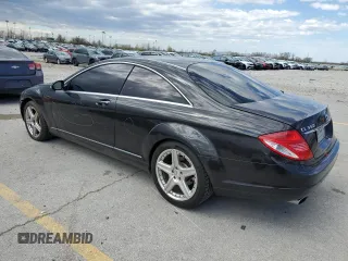 2007 Mercedes-Benz CL 5.5L V8 with VIN WDDEJ71X47A002366, listed as a Copart auction lot 50955625 with 216,096 mi miles and Salvage Title. Bid and sale history available at carsss.com. Image 2.